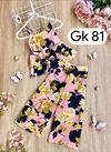 Multi GURUKRUPA Girls Stylish Party Wear Top With Bottom Kids Colllection GK-81
